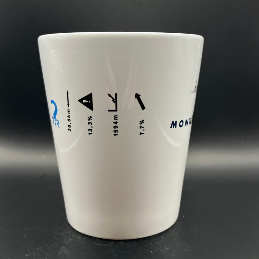 Kubek ( Latte) kolarza Mont Ventoux idealny prezent dla kolarza