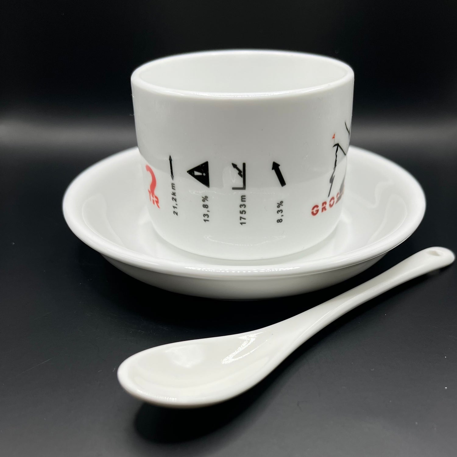 Filiżanka coffee ride Grossglockner idealny prezent dla kolarza