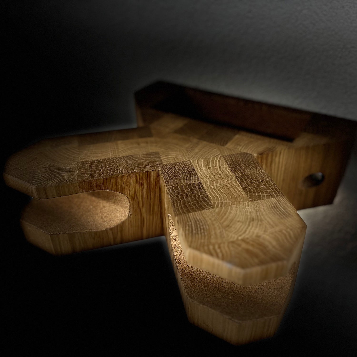 Wieszak Rowerowy Gavia, Drewno Dębowe, Nowoczesny Design,