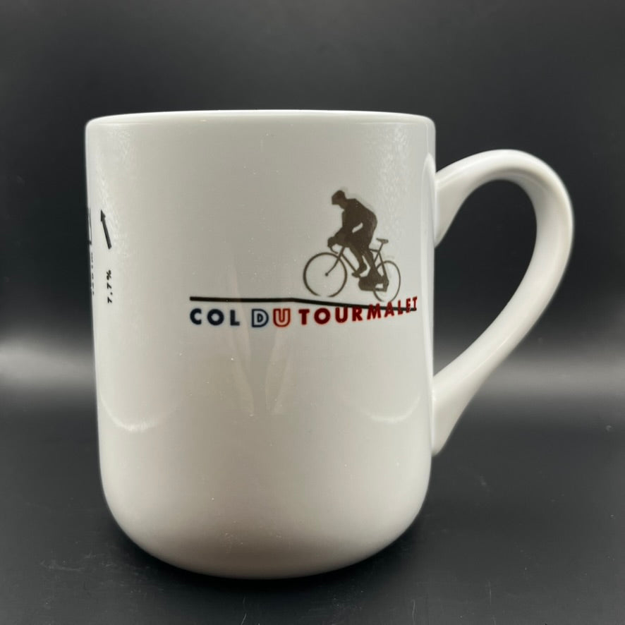 Kubek kolarza Col du Tourmalet WHYTHERE?- idealny prezent dla kolarza