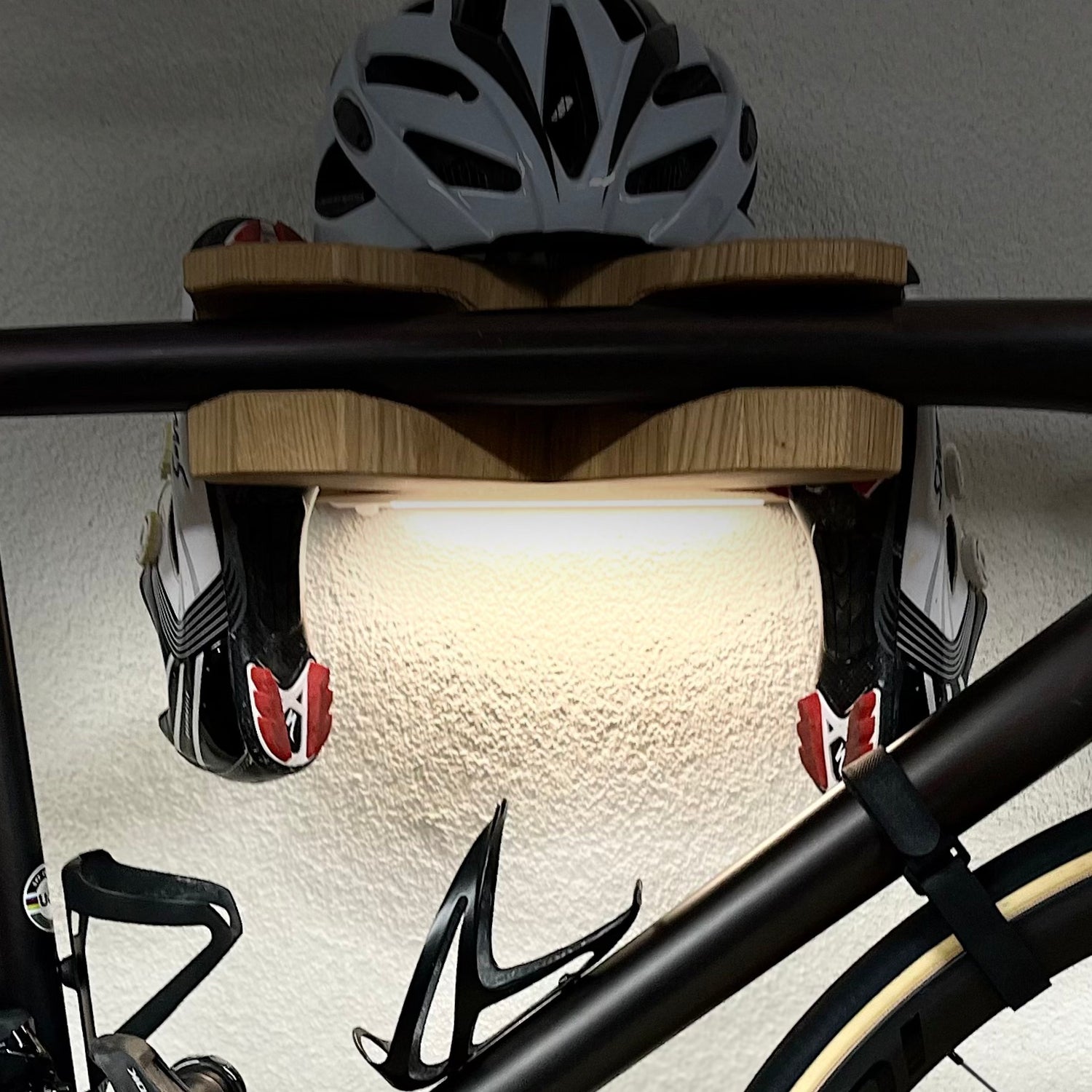 Wieszak Rowerowy Gavia, Drewno Dębowe, Nowoczesny Design,