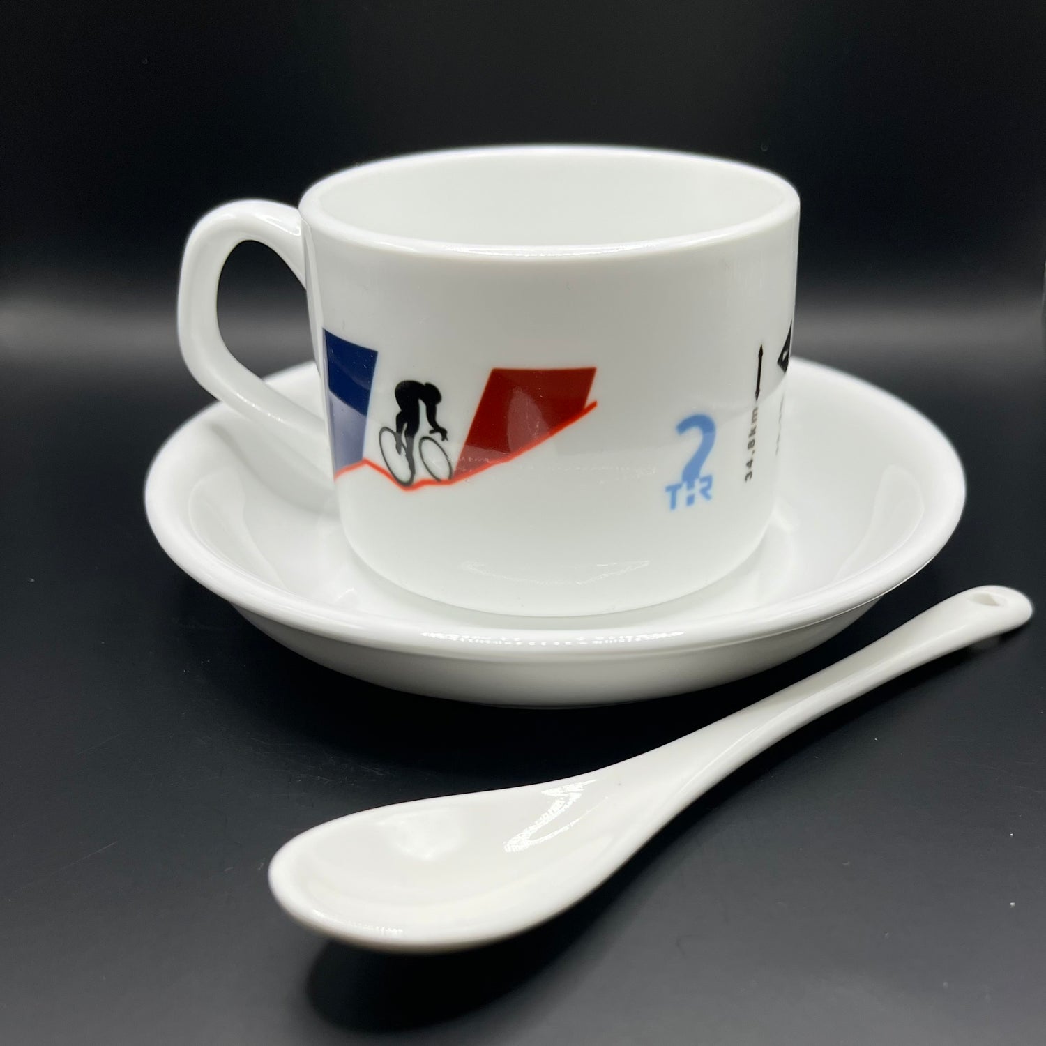 Filiżanka coffee ride Col du Tourmalet idealny prezent dla kolarza