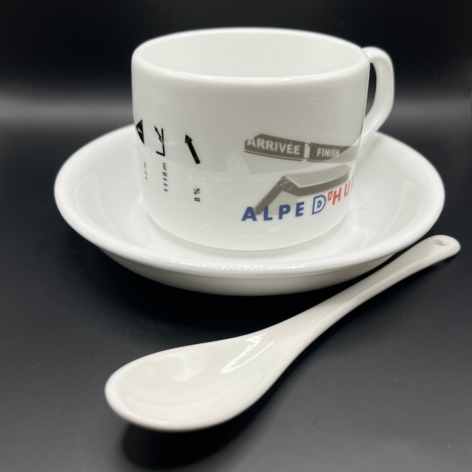 Filiżanka cofee ride Alp d'Huez idealny prezent dla kolarza