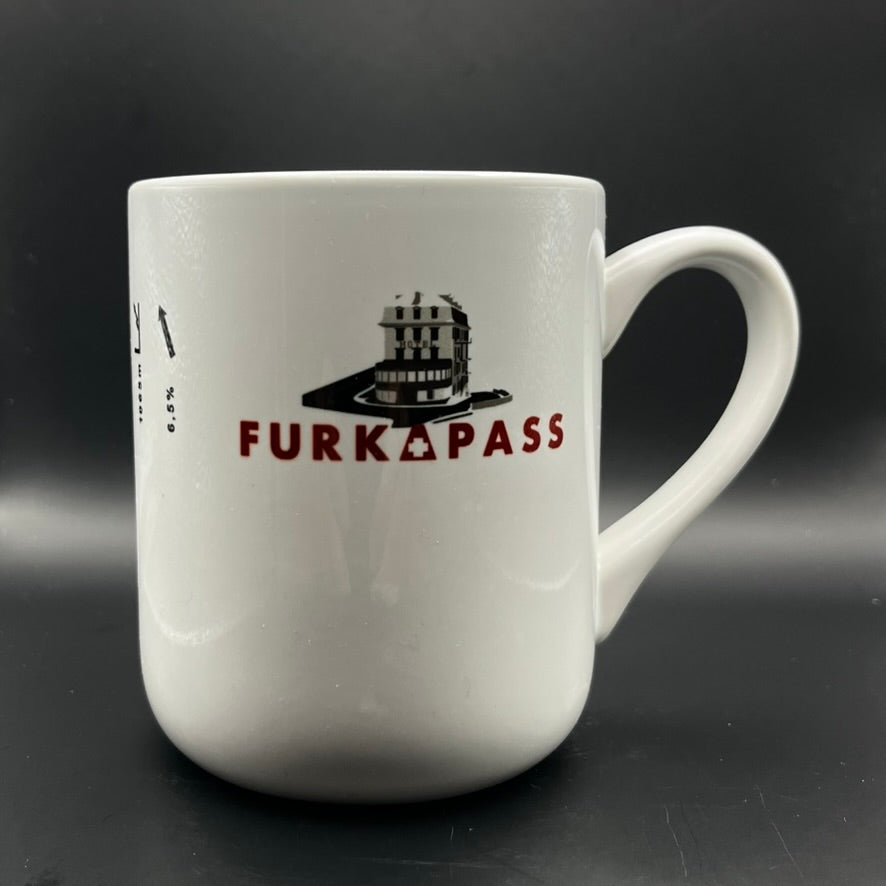 Kubek dla kolarza Furkapass WHYTHERE? idealny prezent dla kolarza
