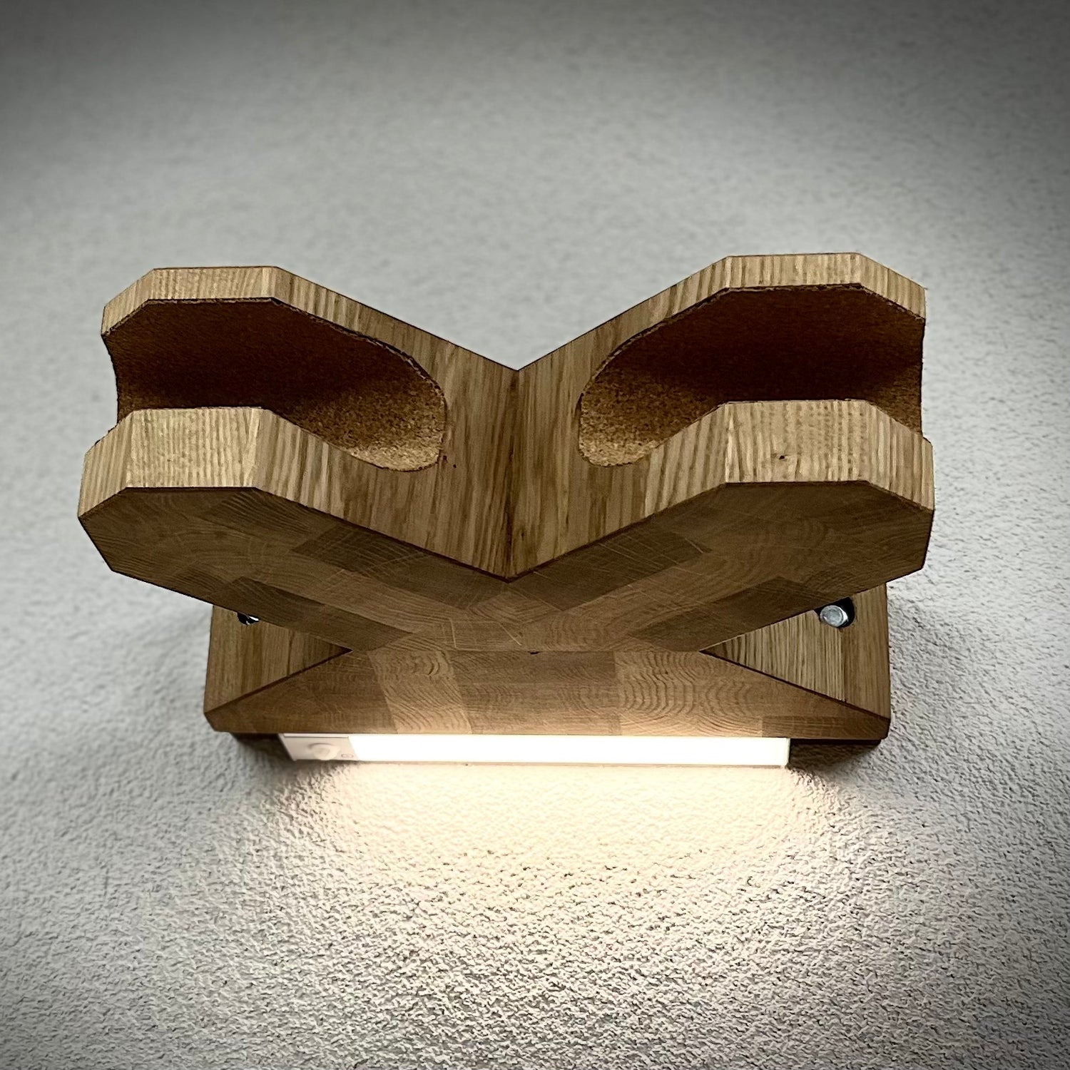 Wieszak Rowerowy Gavia, Drewno Dębowe, Nowoczesny Design,