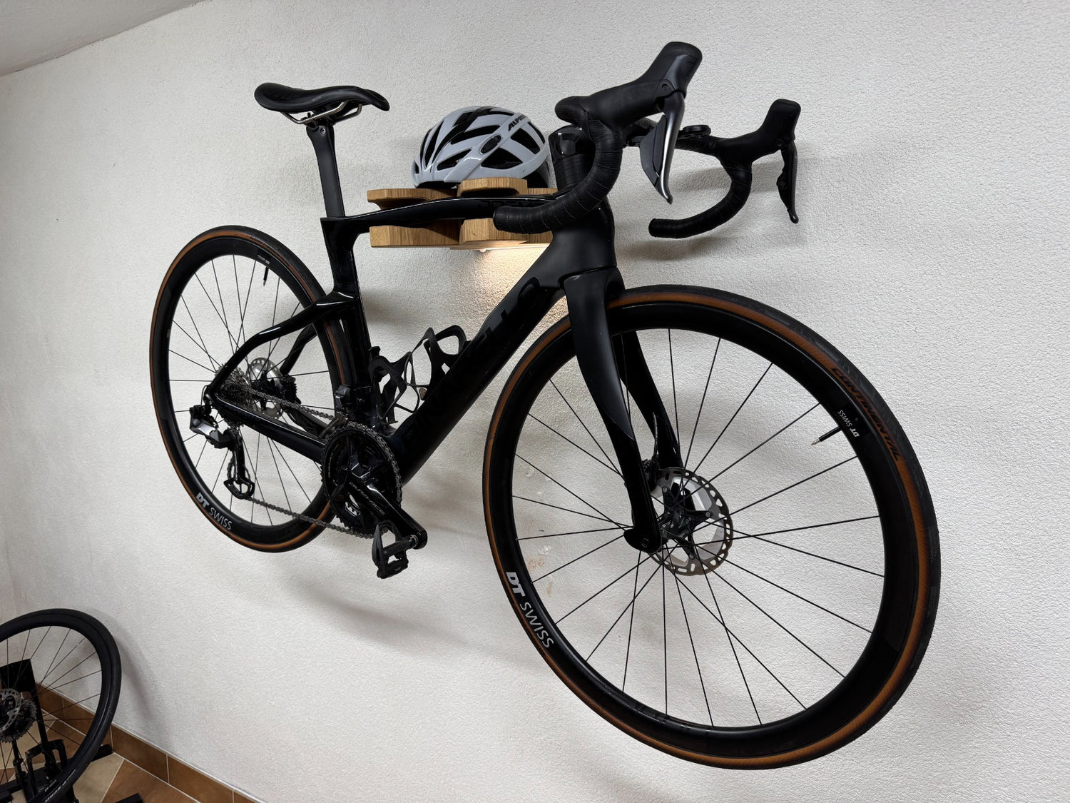 Wieszak Rowerowy Gavia, Drewno Dębowe, Nowoczesny Design,