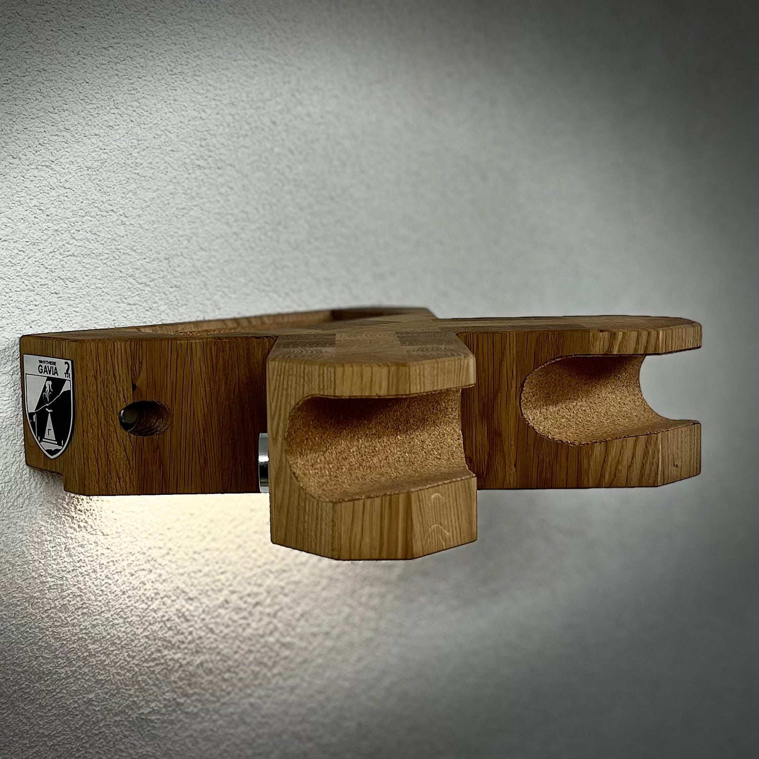 Wieszak Rowerowy Gavia, Drewno Dębowe, Nowoczesny Design,