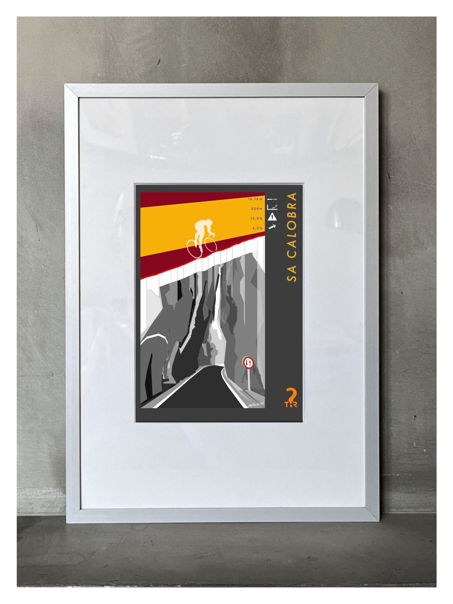 Sa Calobra Cycling Poster