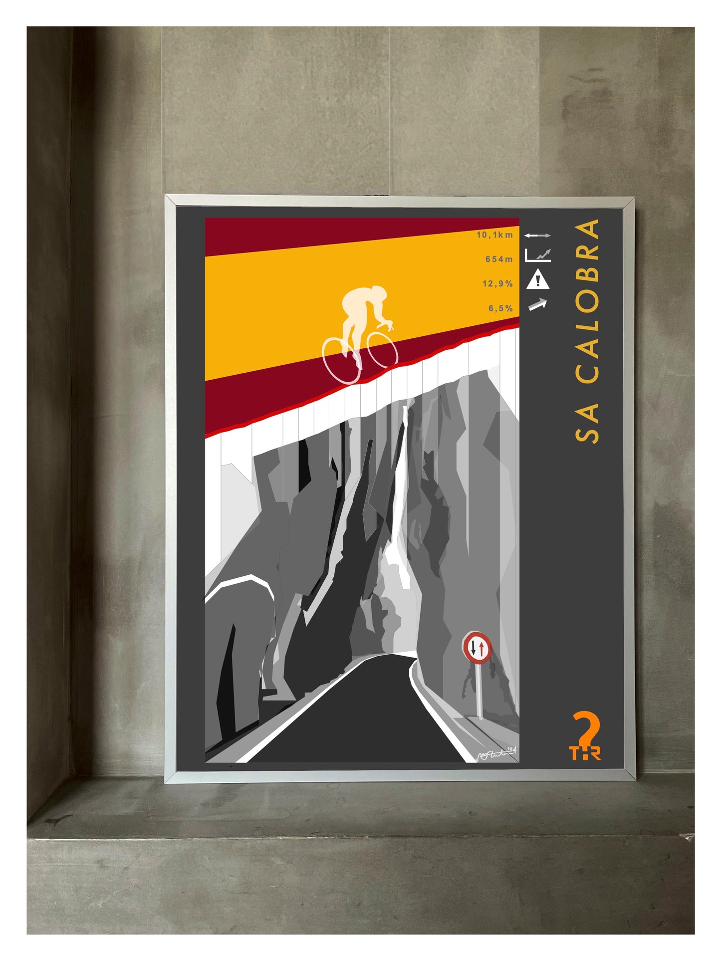 Sa Calobra Cycling Poster