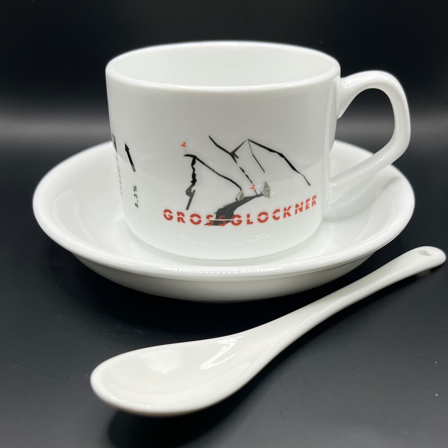 Filiżanka coffee ride Grossglockner