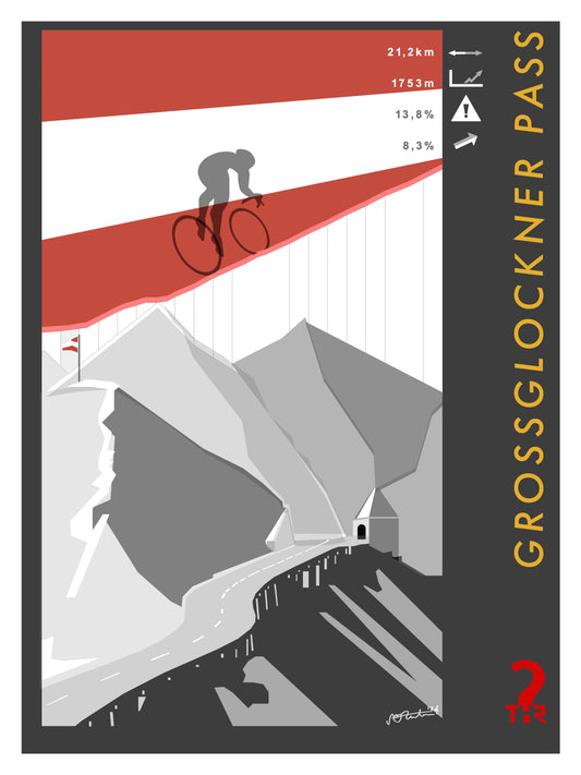 Grossglockner Cycling Poster