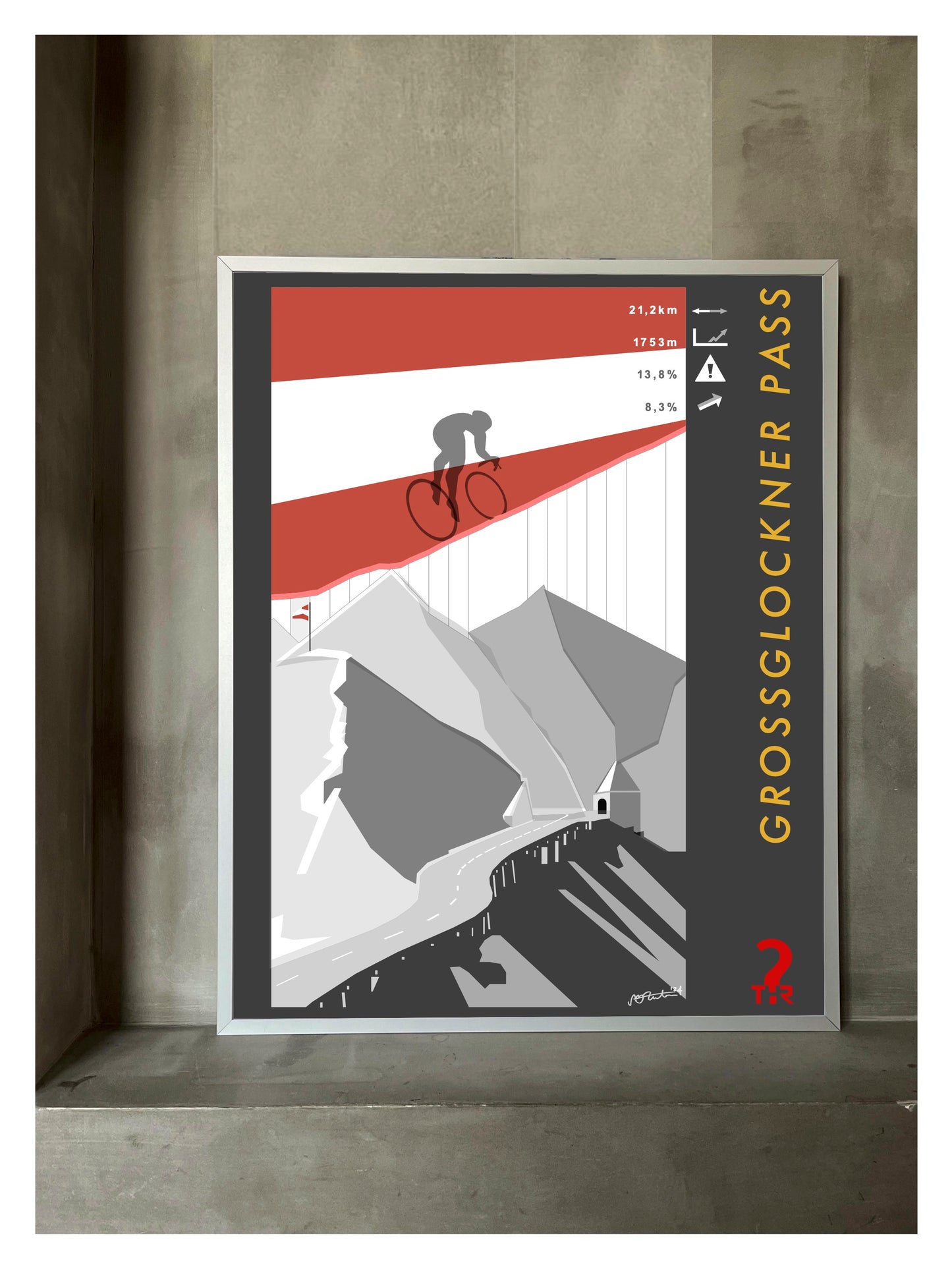 Grossglockner Cycling Poster