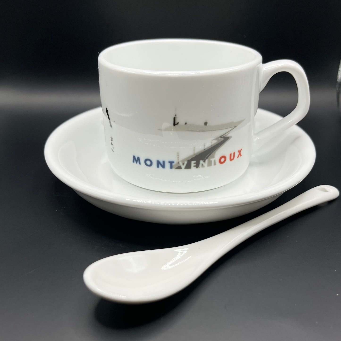 Filiżanka coffe ride Mont Ventoux