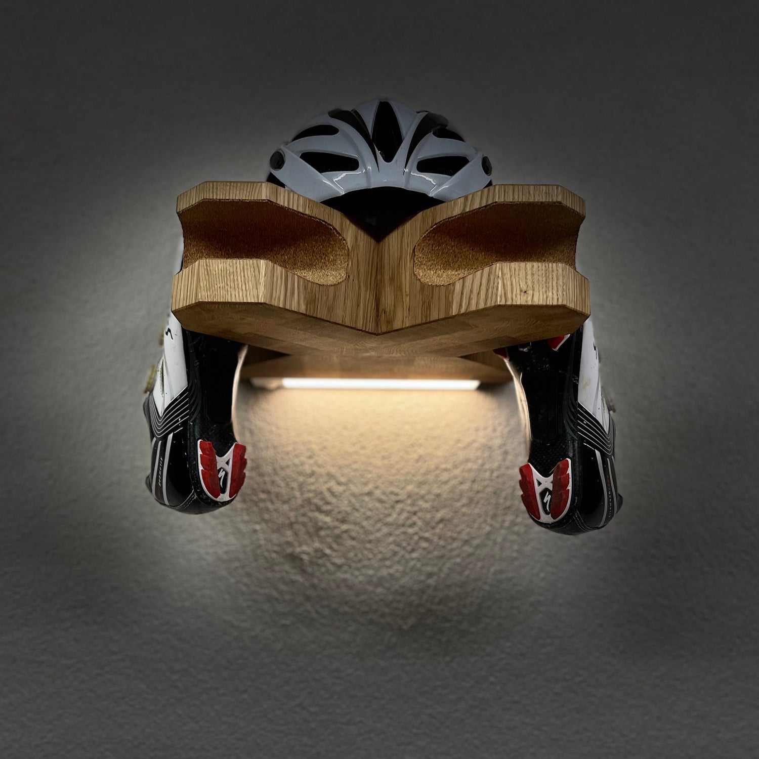 Wieszak Rowerowy Gavia, Drewno Dębowe, Nowoczesny Design,