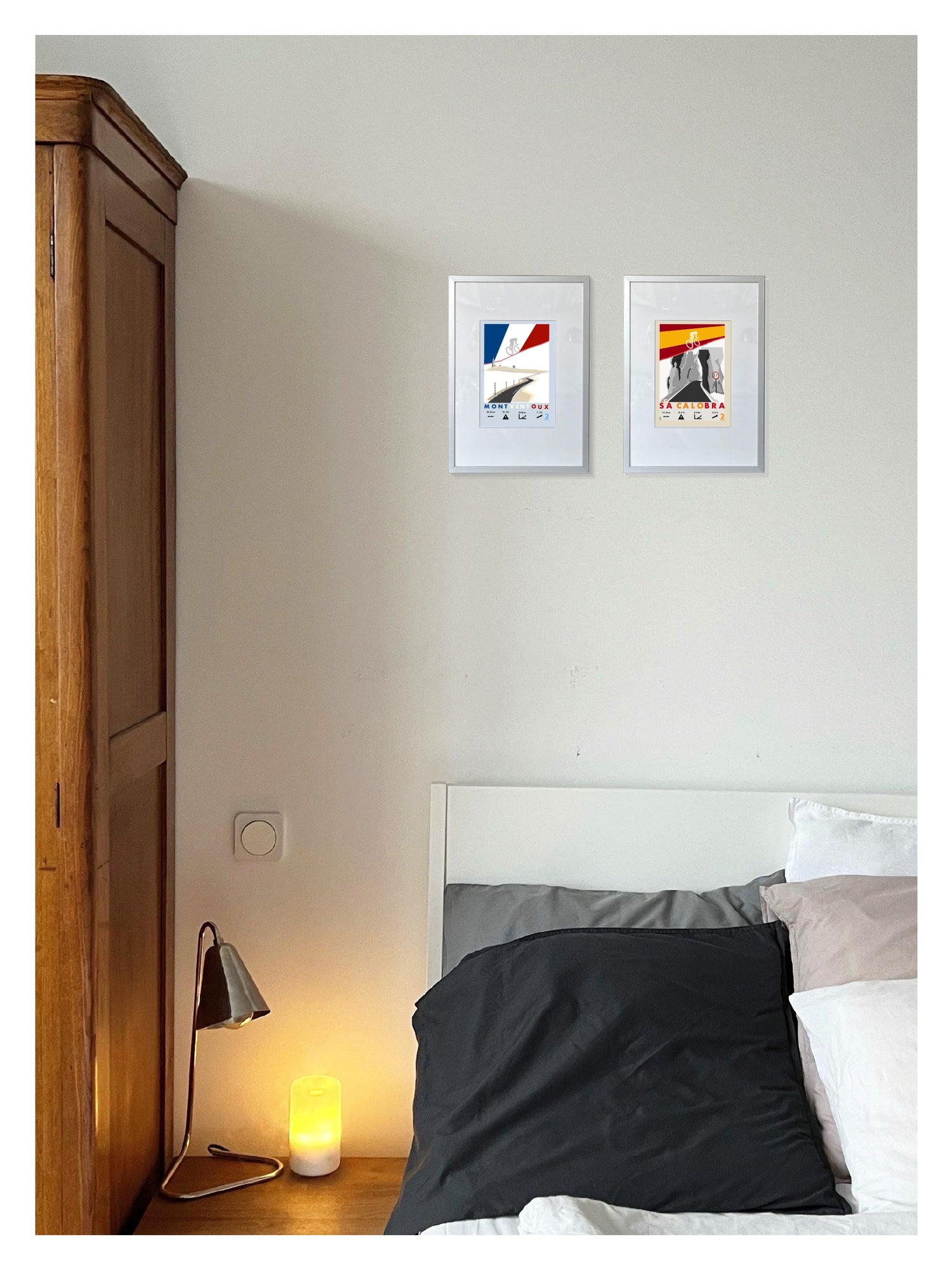 Mount Ventoux Plakat rowery WHYTHERE? 21cm x 30cm