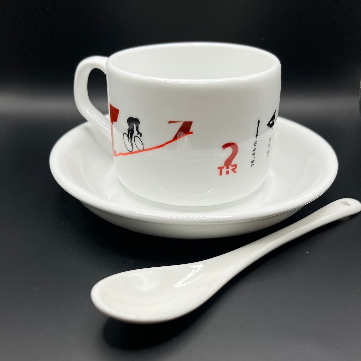 Filiżanka coffee ride Furkapass idealny prezent dla kolarza
