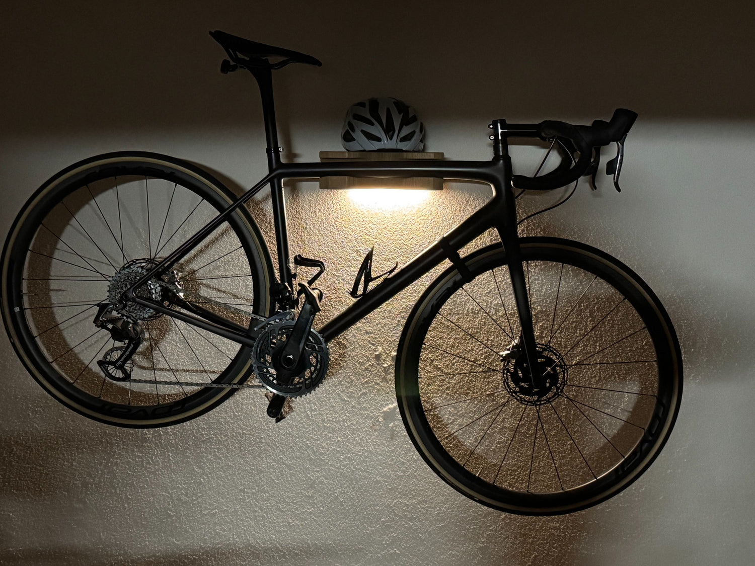 Wieszak Rowerowy Gavia, Drewno Dębowe, Nowoczesny Design,