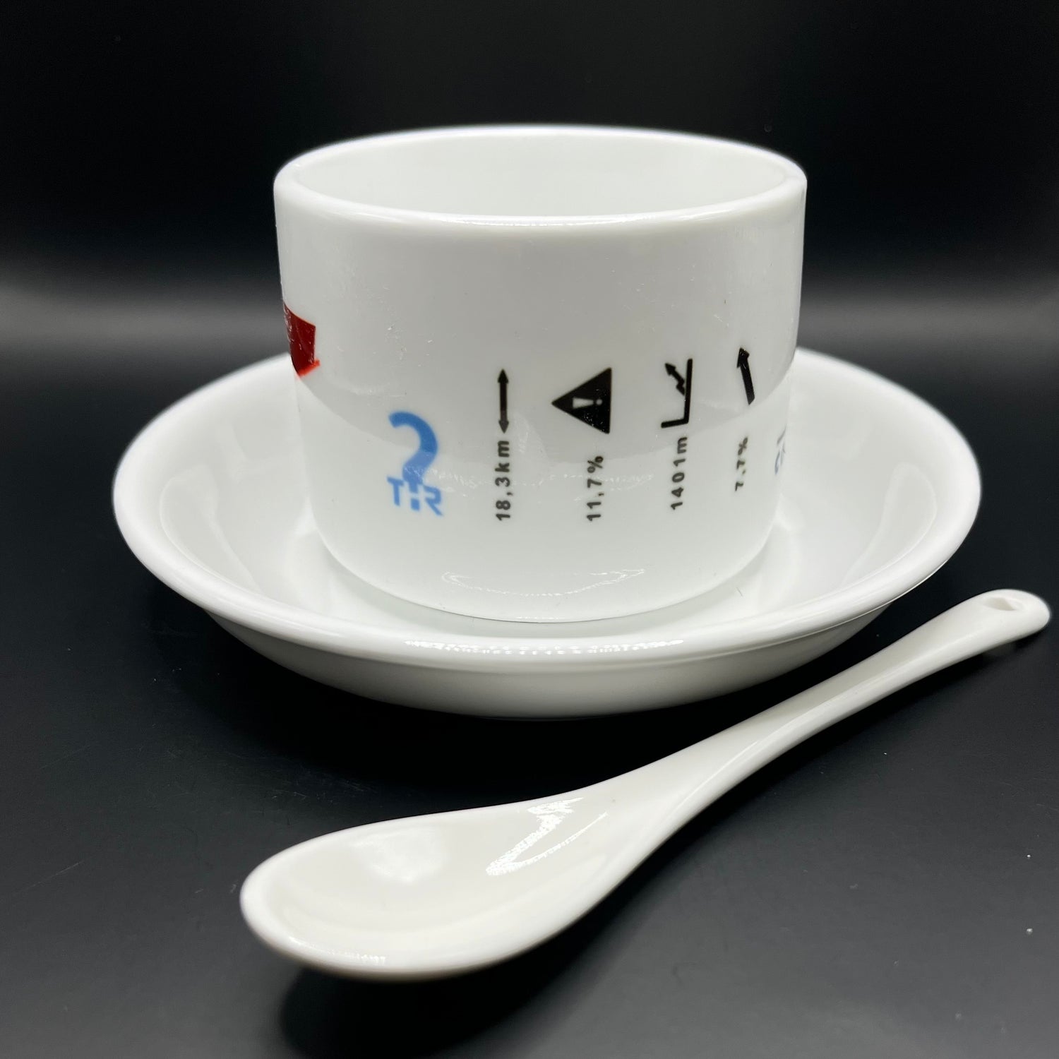 Filiżanka coffee ride Col du Tourmalet idealny prezent dla kolarza