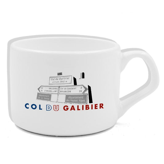 Filiżanka coffe ride Col du Galibier