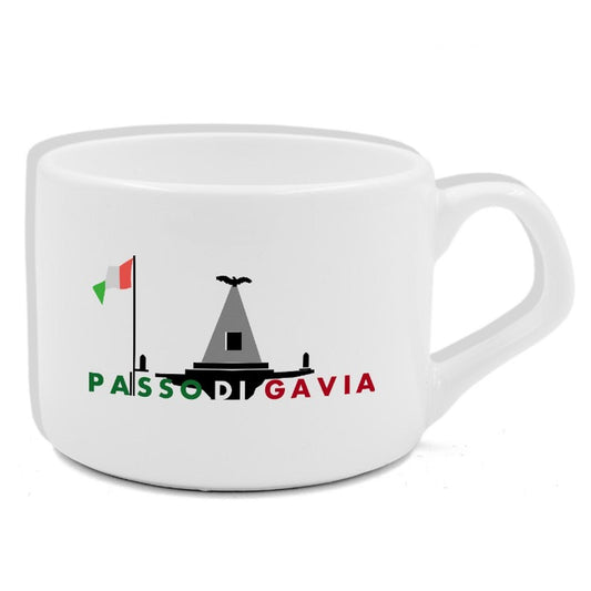 Filiżanka coffe ride Passo di Gavia